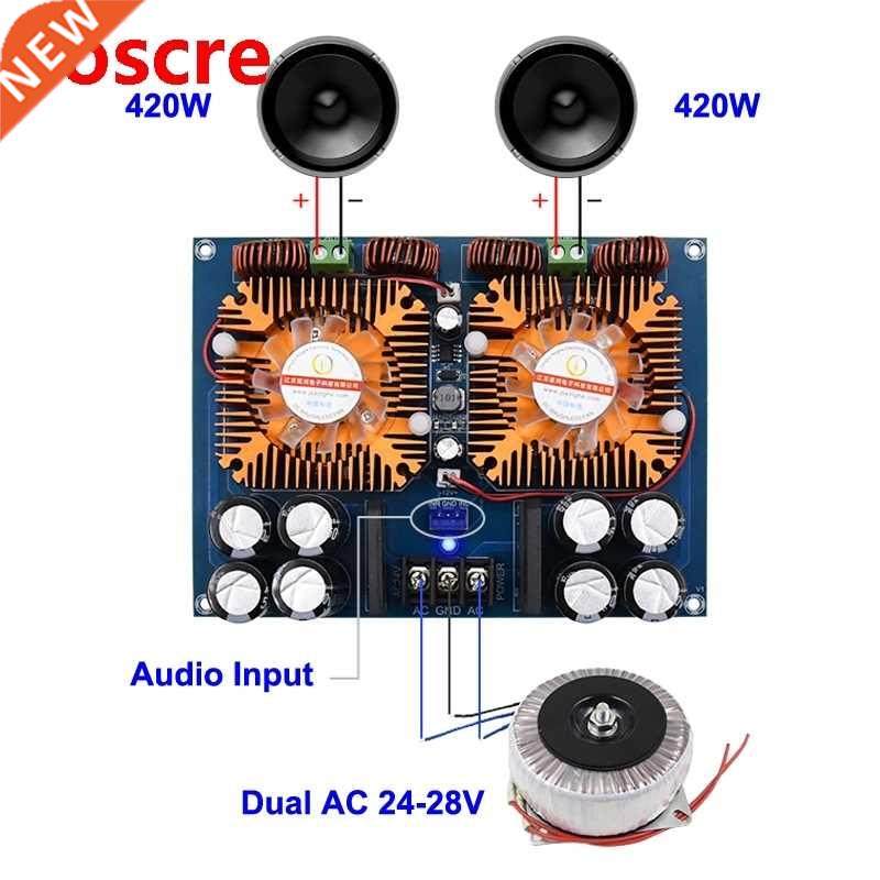 2*420W TDA8954TH Class AD Power Stage Audio Amplifier Bod