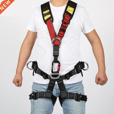 Full Body Safety Rock Climbing Tree Arborist Harness Shoulde