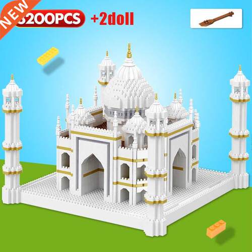 Mini Famous Architecture Bricks White House Big Ben House o