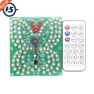 Music LED Flashing  Kit Remote Control Butterfly Shaped D