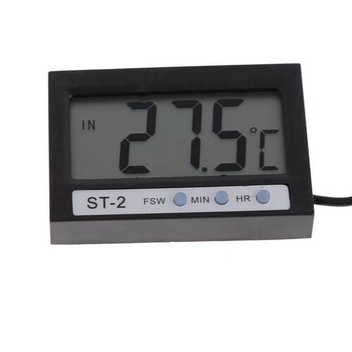 Mini Home Car Vehicle Meter Proe LCD Display With Time Clo