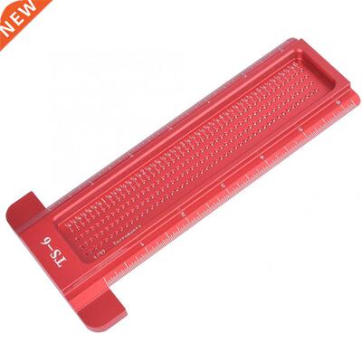 T-type Woodworking Scriber Gauge Aluminum Alloy Hole Ruler C