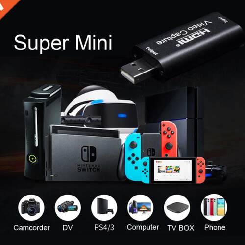 Originl 4K 1080P 30fps USB Video Cpture Crd HI Pho