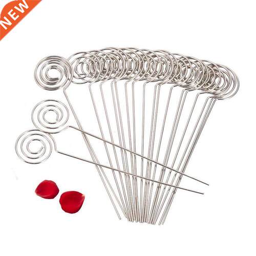 50 x Metal Wired Business Card Holder Memo Photo Picture Pap