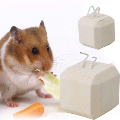 Mineral Stone Calcium Chew Toy Teeth Grinder Hamster Rat Chi