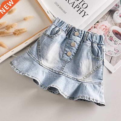 Summer Sprng baby grls denm skrt tutu skrt fashon A-L