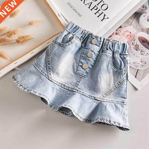 Summer Sprng baby grls denm skrt tutu skrt fashon A-L