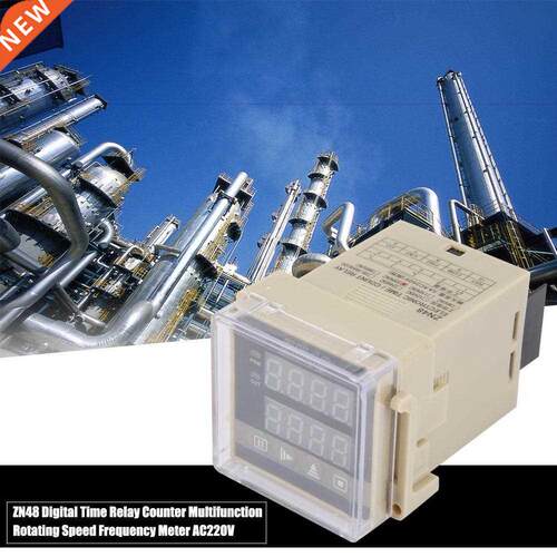 ZN48 Digital Time Relay Counter Multifunction Rotating Speed
