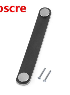 Cabinet Handle Soft PU Leather Dresser Drawer Door Knobs Pul