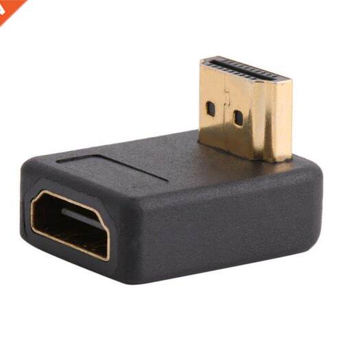 90 Degree HDMI-compatible A Male To Female Port Adapter Righ