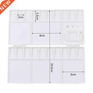 25Grid Folding Watercolor Palette Watercolor Paint Tray Box