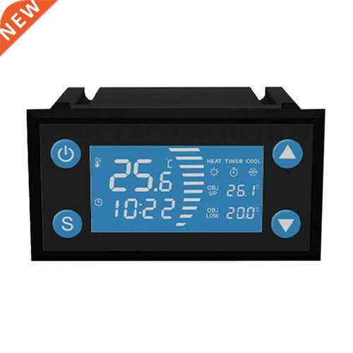 AC 110-220V Smart Thermostat with Timer Cool Heat 适用于 Inc