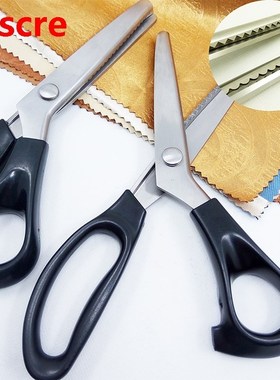 Stainless Steel Pinking Shears Comfort Grip Handled Professi