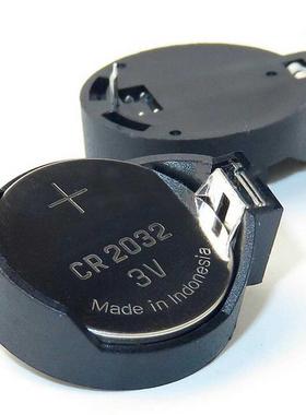 10pcs Batterij Knoopcel Houder Socket Case CR2032 cr2032 ba