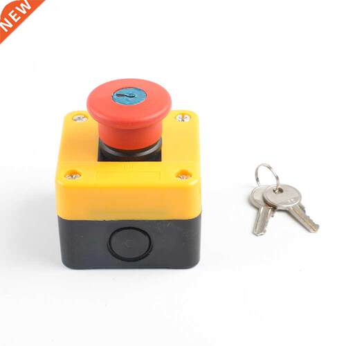 1NC e-stop push button switch emergency stop switch with