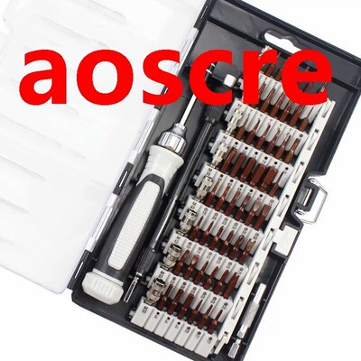 60 in 1 New screwdriver set S2 steel multi-function Applianc