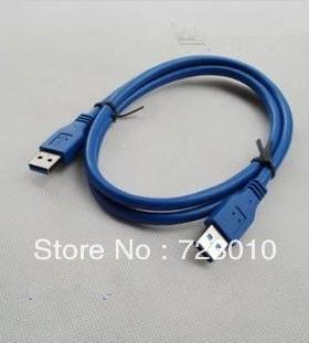 Retail+wholesale 100cm New generic USB 3.0 A Male to B male