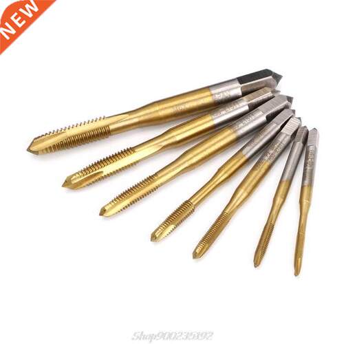 M2/M2.5/M3/M3.5/M4/M5/M6 HSS Metric Straight Flute Thread Sc