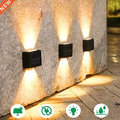 Solar Wall Light Outdoor Waterproof Balcony Wall Lights for