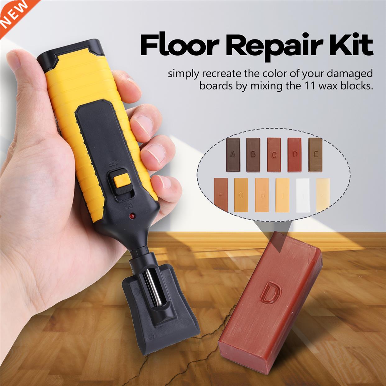 Home Laminate Repairing Kit Floor Repairs Kit DIY Multifunct