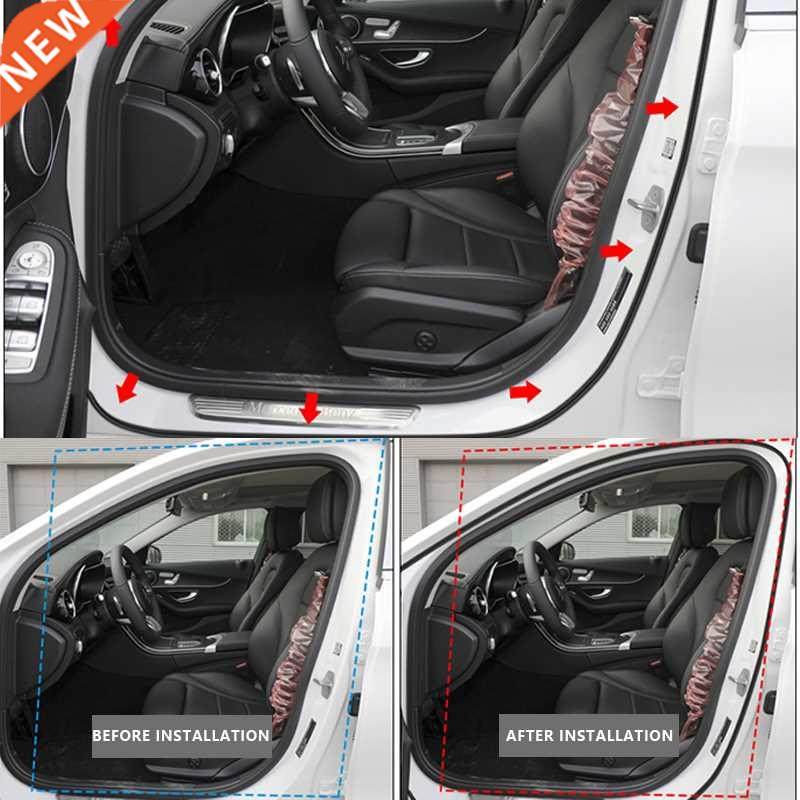 Car Door Rubber Seal T Type Auto Door Sealing Elastic Band S