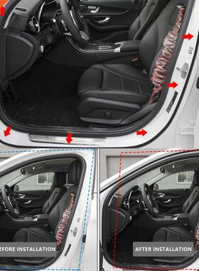 Car Door Rubber Seal T Type Auto Door Sealing Elastic Band S