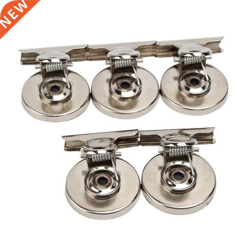 5Pcs Fridge Magnet Clips Message Note Holder Grip Magnetic H
