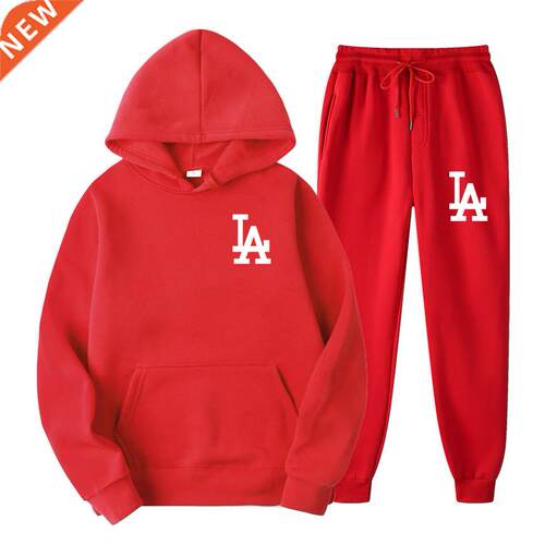 2021 Fashion Brand Men Sets Tracksuit Autumn New Men	