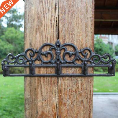 European Vntage Fleur De ls Desgn Home Decor Cast ron W