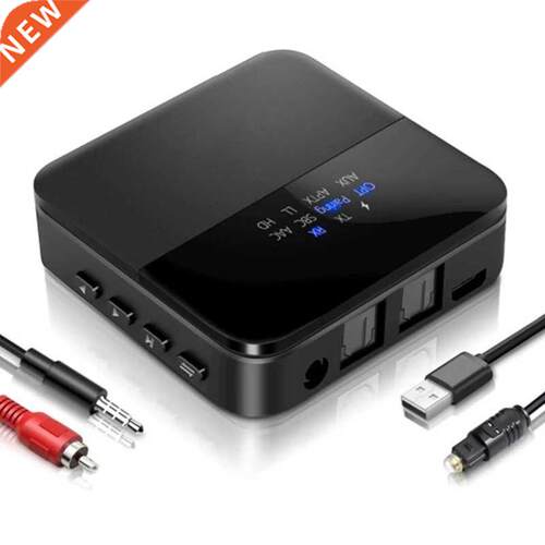 AptX HD Bluetooth 5.0 Transmitter, Audio Adapter for 2 Headp