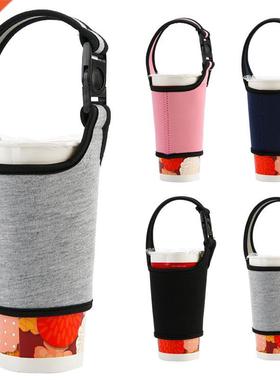 1Pc Anti-Scalding Neoprene Solid Color Cup Sleeve Heat Resis