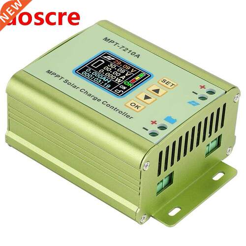 MPT-7210A Aluminum Alloy LCD Display MPPT Solar Panel Charge