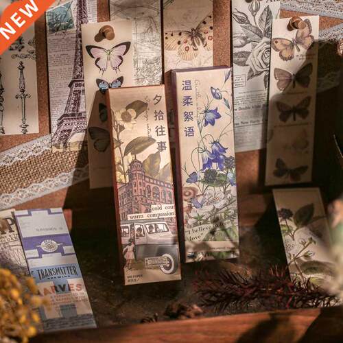 30pcs / 1lot Tracing tour Paper bookmarks Classical Old Test
