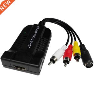 HDMI-compatible To YPbPr Component 5RCA RGB Video Converter
