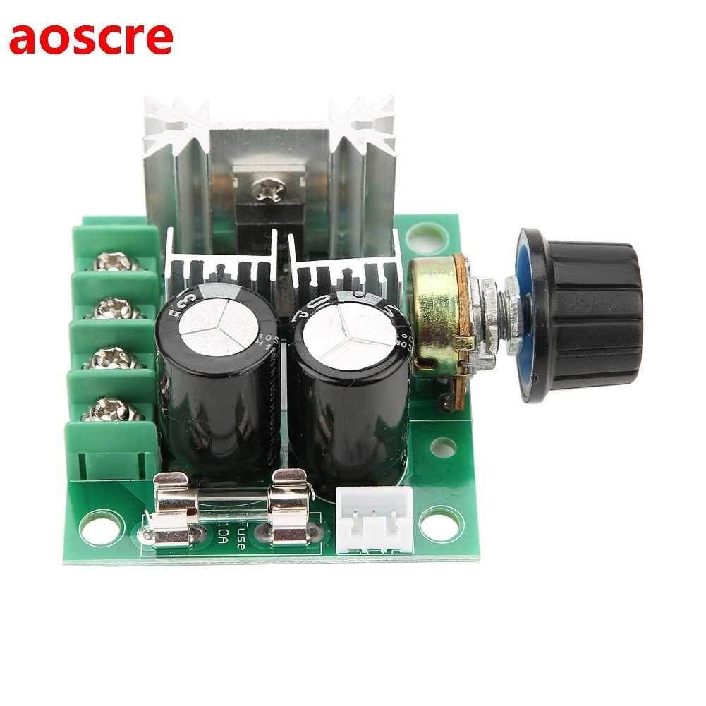 PWM DC Motor Governor Stepless Variable Speed Switch Module