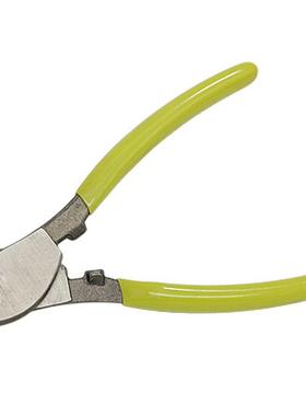 Yellow Green Handle Wire Cable Cutting Plier Cutter Stripper