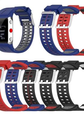 Silicone Replacement Wrist Watch Band for Polar V800 Double