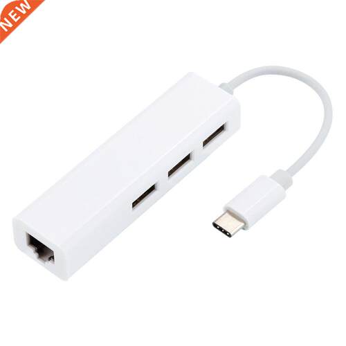 2021 NEW USB 3.1 HUB Type C to USB Splitter RJ45 Ethernet La