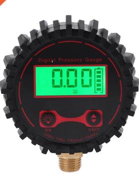 Digital Tire Pressure Guage with Flashlight 0-250 PSI 1/4&qu