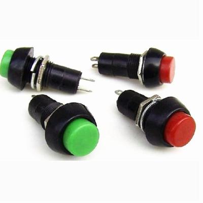 10pcs PBS-11B 2PIN 12mm Push Button Momentary Switch A 150V