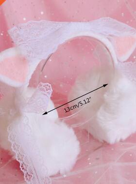 Fshion Plush Winter Ermuff Wrm Er Muffs Hedphones muff