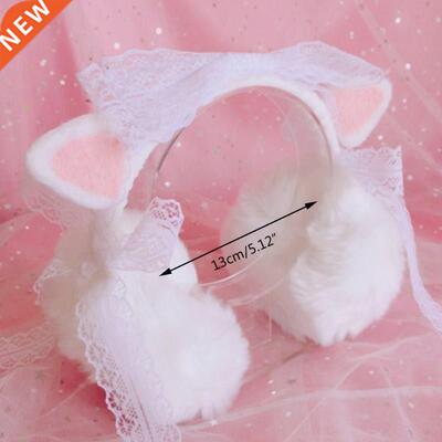 Fshion Plush Winter Ermuff Wrm Er Muffs Hedphones muff