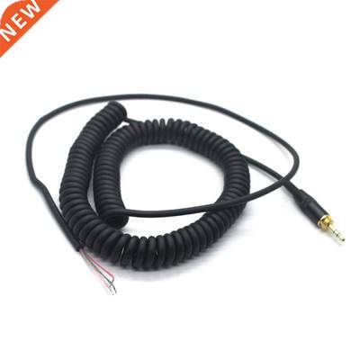 Spring Coiled Repair DJ Cord Cable Replacement for ATH-M50 A