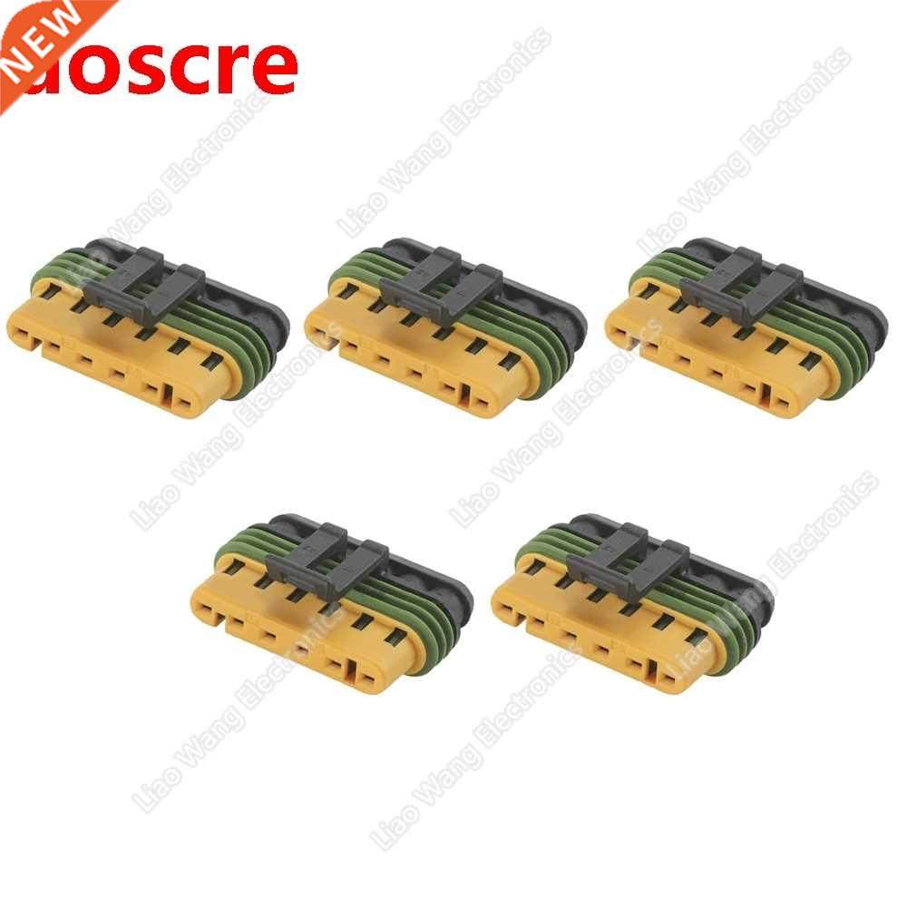 5 Sets 6 Pin harness connector car connector plastic shell d