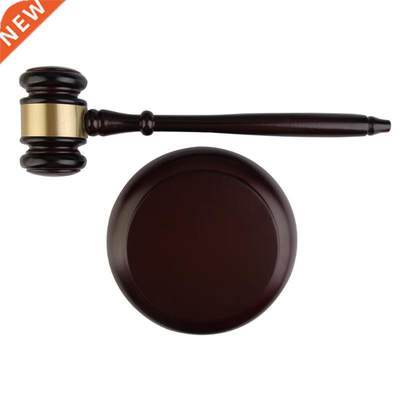 Wooden Handmade Craft Lawyer Judge Auction Sale Hammer Gavel