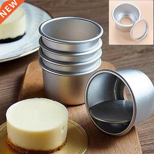 5Pcs Set 2.5inch Cake Mold Bake Pudding Nonstick Baking Mold