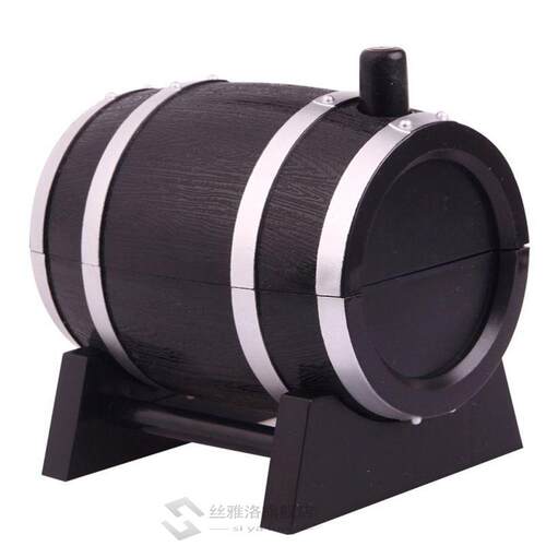 Toothpick Holders Wine Barrel Automatic Toothpick Case Pres