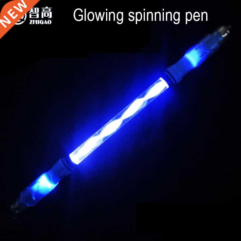 Zhigao Glowing spinning pen for school supplies stationery m 模玩/动漫/周边/娃圈三坑/桌游 海报/色纸 原图主图