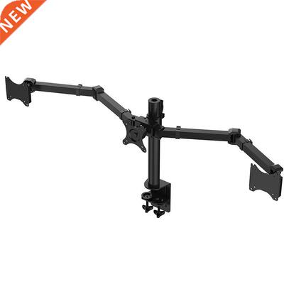 Desktop Triple LCD Monitor Stand Arm Adjustable Display Stan