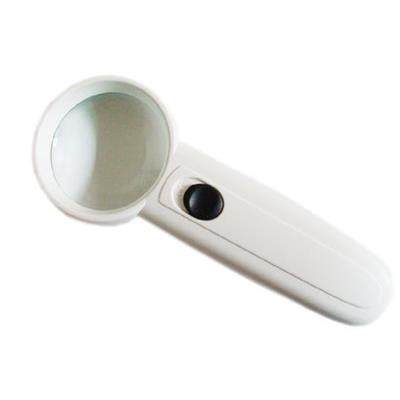 5x LED Switch Light up Hand held Magnifier Magntfying Glass